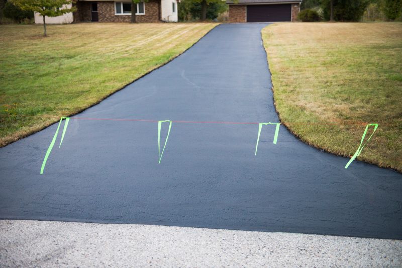 Blacktop Driveway Close-up